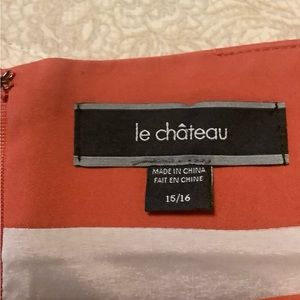 Le Chateau 15/16 tangerine skirt